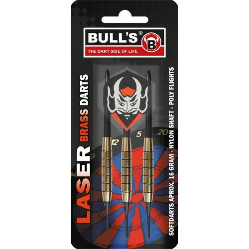 BULL'S Laser Soft Dart - 16g -- 1 Satz