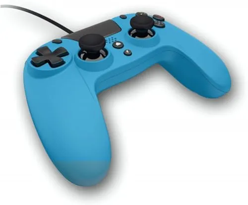 Gioteck VX4 Blau USB Gamepad für PC und PS4