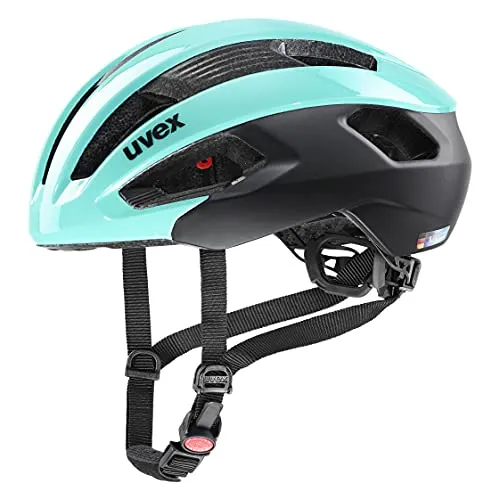 uvex rise cc - Sicherer Performance-Helm für Damen und Herren - Fahrradhelme mit individueller Größenanpassung, optimierter Belüftung und zusätzlichem Schutz durch zweite PC-Schale für maximalen Komfort.