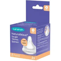 Produktbild Lansinoh Naturalwave Sauger S 2 St