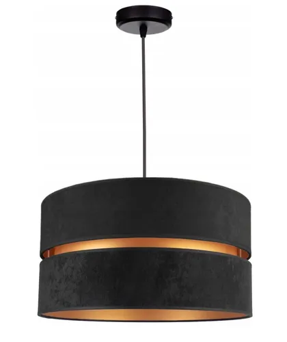 FKL DESIGN Home Deco Pendelleuchte für Esstisch - Moderne Hängeleuchte aus hochwertigem Kunststoff und Velours, ideal für Wohnzimmer, Küche und Schlafzimmer. Bietet angenehmes Licht und setzt stilvolle Akzente in jedem Raum.