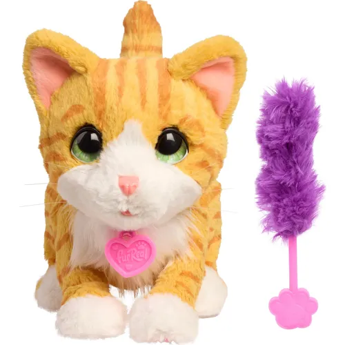 Just Play FurReal Bella die Keksbackende Katze (30.48 cm) - Plüschtier mit interaktiven Funktionen, backt mit deinem Kind Kekse und sorgt für stundenlangen Spielspaß.