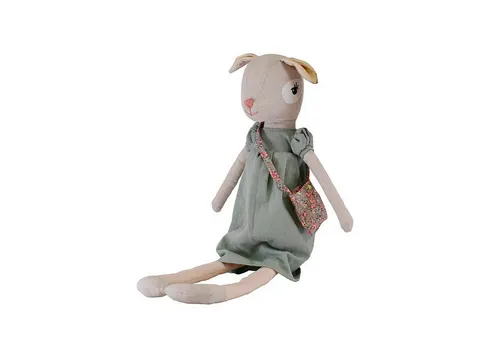 mitienda Babypuppe Stoffpuppe Reh Rosa