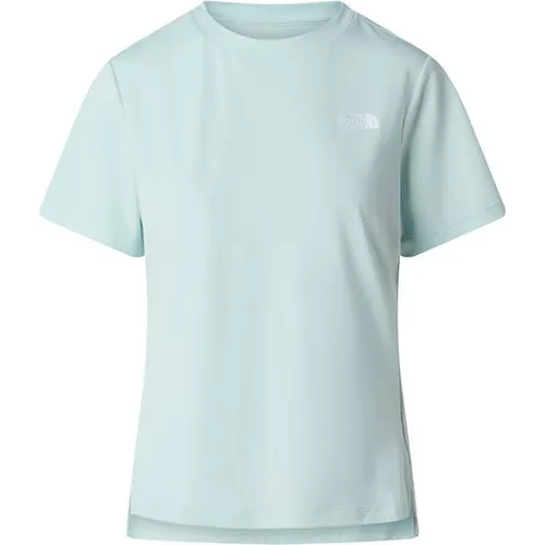 The North Face - Women's Flex S/S Tee Reg - Funktionsshirt in Grau, Größe M - Leichtes Funktionsshirt für sportliche Aktivitäten. Ideal für Workout und Wandern. Hergestellt aus 100% Polyester für optimalen Tragekomfort. Entdecke weitere Produkte von The North Face bei Bergfreunde.de!