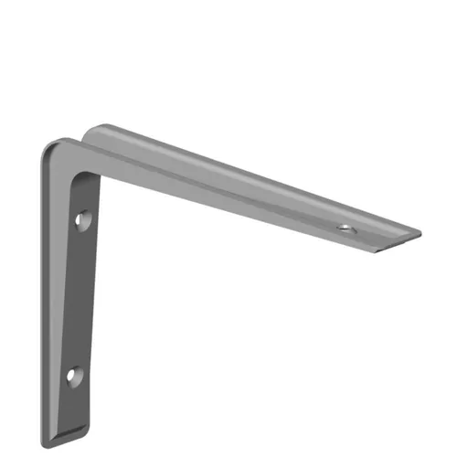 10908-00027= 2x Metall Konsole Alido 120x170mm weißalu Element System Träger