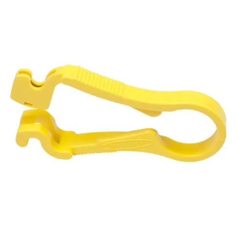 Miller Röhrchenschneider FTS 80980 - Präzisionsabisolierer für LWL - Abisolierzangen mit fixiertem Messer für präzise Anrisse, ergonomisch und einfach zu bedienen, ideal für Bündeladerrohre.