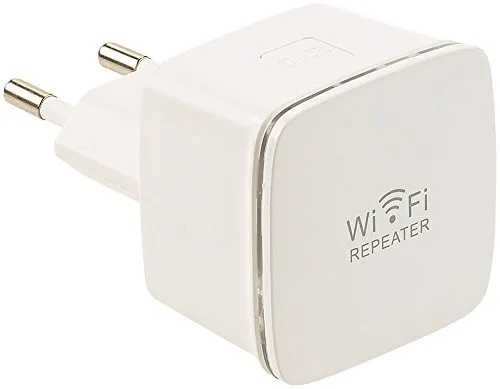 7links Mini Accesspoint: Mini-WLAN-Repeater WLR-350.sm mit Access-Point & WPS-Knopf, 300 Mbit/s (WLAN Hotspot, verstärken, Verstärker)