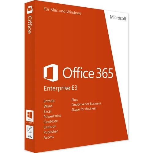 Produktbild Microsoft 365 Enterprise E3 (NCE)