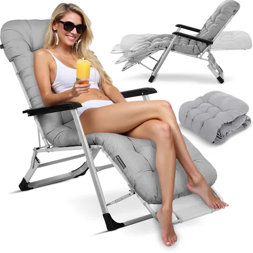 Sofotel Sonnenliege ChillWell Luxury Klappbar mit Kissen