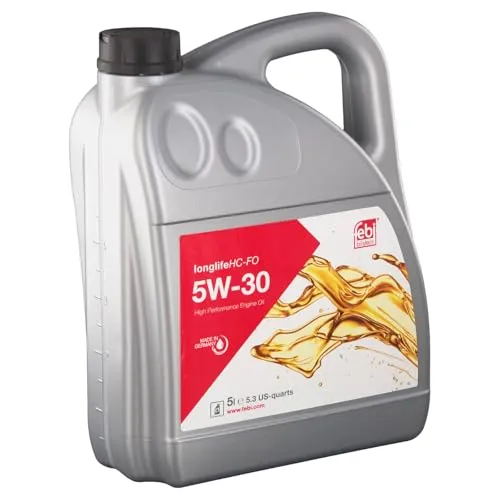 febi bilstein 101152 Motoröl SAE 5W-30 HC-FO, 5 Liter