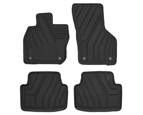 PREMIUM Gummi Fußmatten mit Rand passend für VW Golf 8 Variant ab 2020 (außer Mild-Hybrid) AURADO AU47000029 Automatten