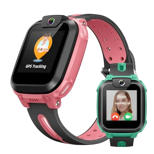 Imoo Watch Phone Z1 Smartwatch - Pink - Smartwatch in trendigem Pink, ideal für Kinder mit GPS-Tracking und Anruffunktion für mehr Sicherheit.