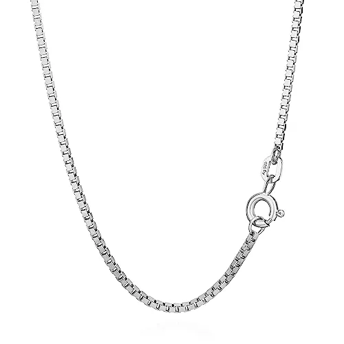NKlaus 42cm Venezianerkette 925 Silber elegante Halskette filigrante Breite 1,2mm Collier 3,3g schwer 5979