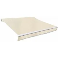 vidaXL Markisengestell 4x3 m mit Automatik-Aufrollsystem - Stabiles Aluminium-Markisengestell für optimalen Sonnenschutz. Mit automatischer Rückrollfunktion und Platz für 4x3 m Markisen. Ideal für Garten, Terrasse oder Balkon.