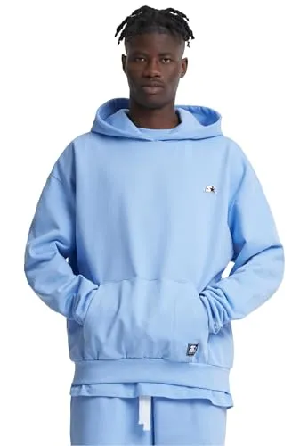 STARTER BLACK LABEL Herren Starter Essential Oversize Hoody L carolinablue - Kapuzenpullover für Herren, aus weichem Material für optimalen Komfort, perfekt für lässige Outfits und Freizeitaktivitäten.