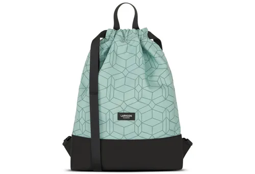 LARKSON Turnbeutel No 7 – Wasserabweisender Beutelrucksack in pink von Larkson