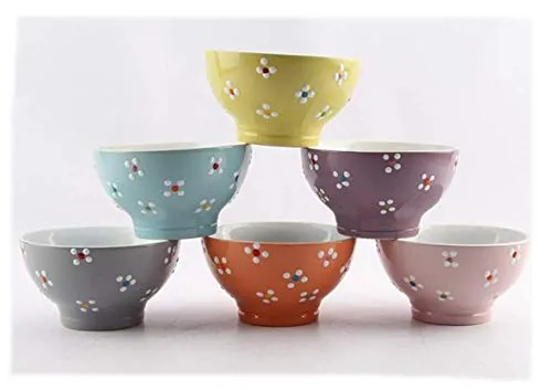 Schale Dessertschale Müslischale B13xH7xT13 400ml aus Keramik 1 Schale farblich sortiert