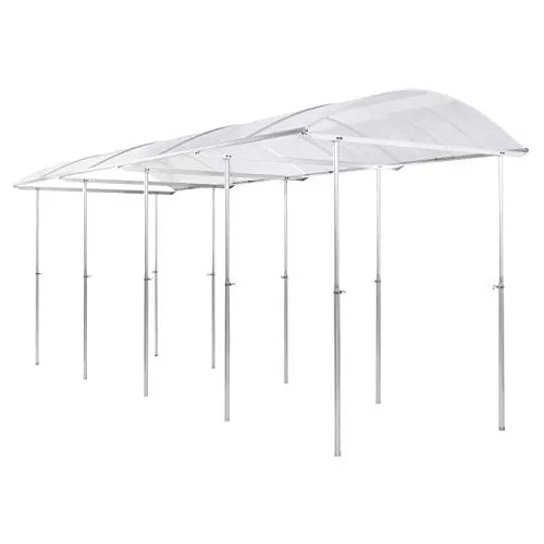 Beckmann Ing. G Pflanzenschutzdach, alu, 400 x 150 x 180 cm, PSR4