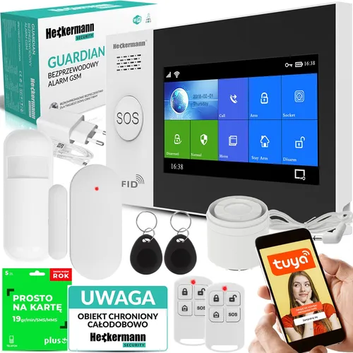 Gsm-alarmanlage Heckermann Guardian V Tuya Box