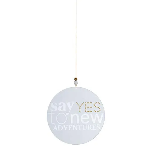 Räder ZUHAUSE Glaspoesie Say yes to New Adventures Dia:18cm