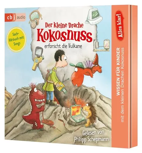 Produktbild Alles klar! Der kleine Drache Kokosnuss erforscht die Vulkane (Drache-Kokosnuss-Sachbuchreihe, Band 11)