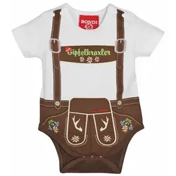 BONDI Body BONDI Baby Body Lederhose 'Gipfelkraxler' 905090 braun 62