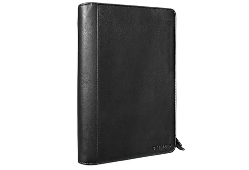 STILORD 'Julius' Vintage Konferenzmappe aus Leder von STILORD