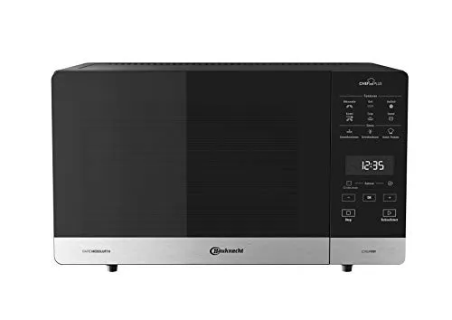 Bauknecht MW 59 MB Mikrowellen-Backofen - Mikrowelle mit 25 l Garraum, 800 W Leistung und 3D-System für gleichmäßige Erwärmung. Die Dual-Dampfgarfunktion ermöglicht gesundes Dampfgaren auf 2 Ebenen.