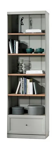 Xlmoebel Aktenschrank Holz-Wandschrank-System mit modernem Design und viel Stauraum (1-St., Wandregal) Hergestellt in Europa