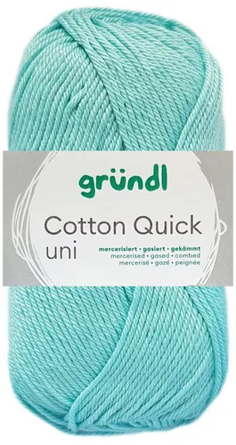 Gründl 50 Gramm Gründl Wolle Cotton Quick Uni Farbauswahl Häkelwolle
