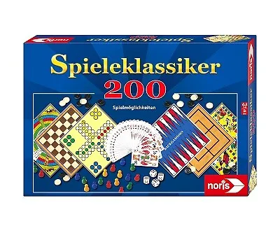 Noris Spieleklassiker - ab 6 Jahren - Entdecken Sie die Vielfalt der beliebtesten Brett- und Gesellschaftsspiele in dieser Sammlung. Ideal für unvergessliche Spielabende mit Familie und Freunden!