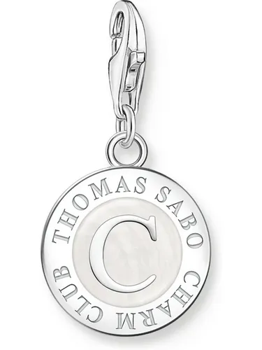 THOMAS SABO Kettenanhänger Thomas Sabo Damen-Charm 925er Silber, Emaille