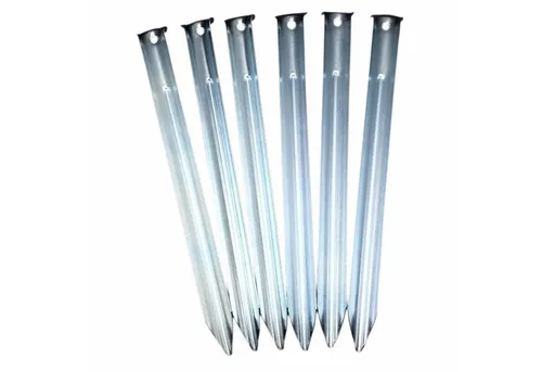 ToCi Zelthering Zelthering Zelt-Heringe V-Profil 220x23mm stabile Stahlheringe Set, (24-St)