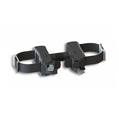 Uebler Fahrradträger für 3. und 4. Fahrrad mit Ratschenriemen - Gepäckträger für bis zu 4 Fahrräder, sicher abschließbar und mit Ratschenriemen für einfachen Transport, ideal für Familienausflüge.