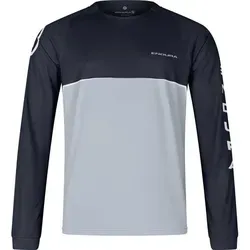 Endura Core Printed L/S Tee Trikot XL - Langarmtrikot mit stylischem Druckdesign, ideal für Radfahrer, die Komfort und Stil auf ihren Touren schätzen.