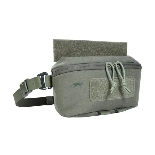 Tasmanian Tiger Plate Carrier Pouch VL IRR stone grey olive Zusatz-Fronttasche