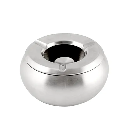 Aschenbecher Grau von INOXPRAN