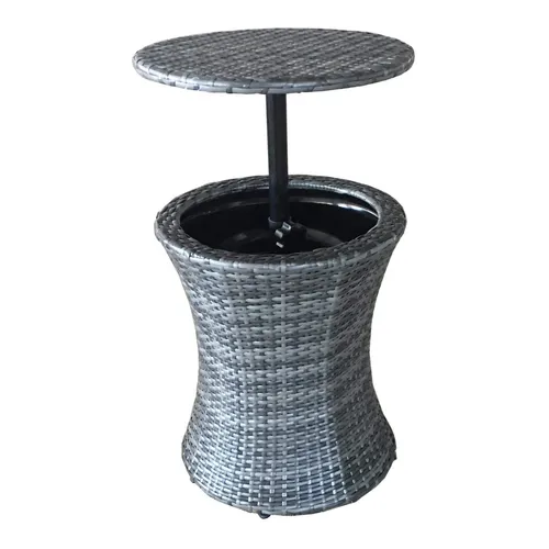 Tisch MUMBAI mit Getränkekühler - Weitere Gartenmöbel, ideal für entspannte Sommerabende im Garten mit integriertem Getränkekühler für erfrischende Drinks.