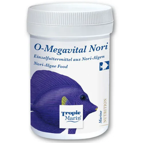 Tropic Marin O-Megavital Nori 17g getrocknete Porphyra-Rotalgen für Meeresfische