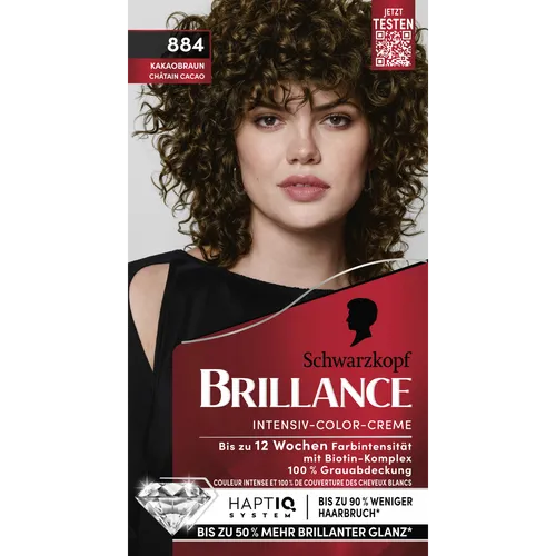 Brillance Intensiv-Color-Creme 884 Kakaobraun 4015100875614