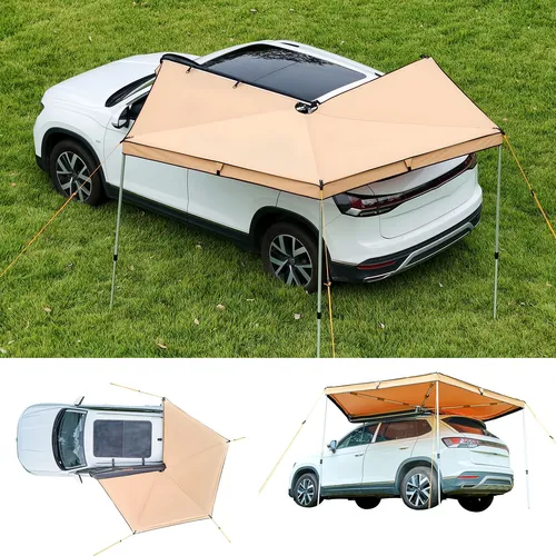 Produktbild VEVOR Auto Markise 3x3m mit UV50+ Sonnenschutz