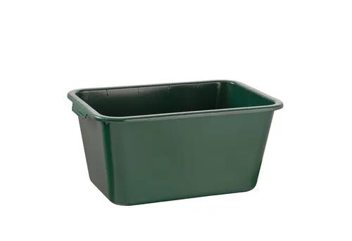 BURI Jagdwanne Wildwanne 90/65/40 Liter - Robuste Kunststoffwanne in Grün - Die BURI Jagdwanne bietet 90/65/40 Liter Fassungsvermögen und ist ideal als Futterwanne oder Pferdetränke. Hergestellt aus robustem, lebensmittelechtem HDPE-Kunststoff, überzeugt sie durch einfache Reinigung und vielseitige Einsatzmöglichkeiten.