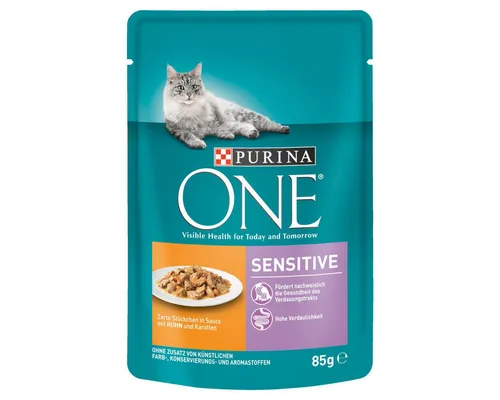 Purina ONE Sensitive mit Huhn & Karotten 85 g