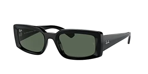 Ray-Ban RB4395 Unisex-Sonnenbrille - Sportbrillen mit stilvollem, eckigem Design aus nachhaltigem Bio-Kunststoff, perfekt für Outdoor-Aktivitäten und den Alltag.