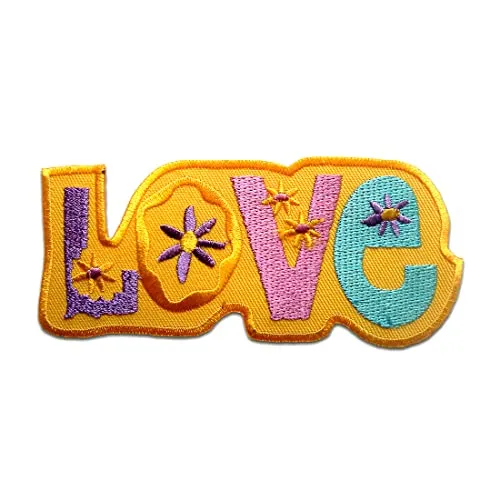 Catch the Patch Love Liebe - (Größe: 11 x 8,5 cm) – Kultige Aufnäher zum Aufbügeln & Aufnähen – Für Jacken, Rucksäcke, Shirts & Cosplay – Ein Must-have für DIY-Fans