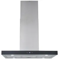 Cara (CH44199IX-21), Dunstabzugshaube edelstahl/schwarz, 90 cm