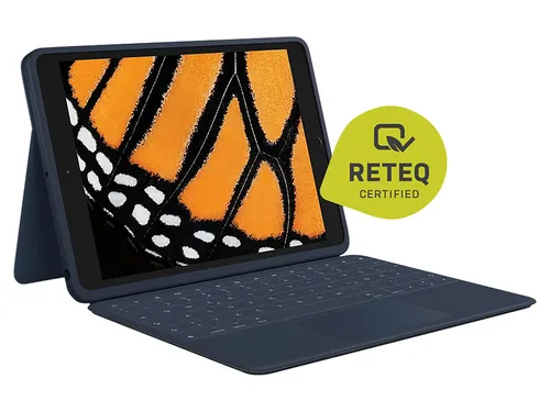 APPLE iPad 8 (2020) WLAN 128GB, spacegrau mit Tastatur von Apple