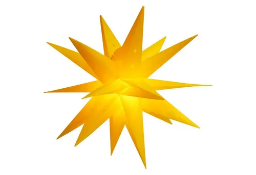 Weihnachtsbaumschmuck Gelb von Salcar
