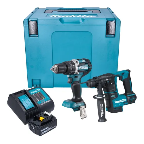 Makita DLX 2278 ST1J Akku Kombo Kit