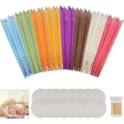 Ohrenkerzen Bienenwachs 32 Kegelkerzen 8 Düfte 32 Flared von LuxusKollektion